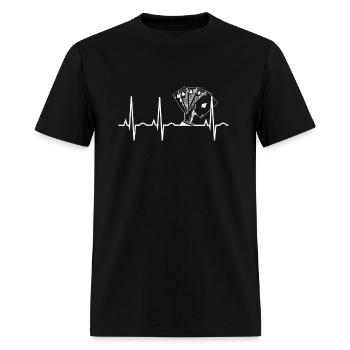 Royal Flush Poker - Best Poker Player - Men's T-Shirt - black - Front - Jose (178cm)