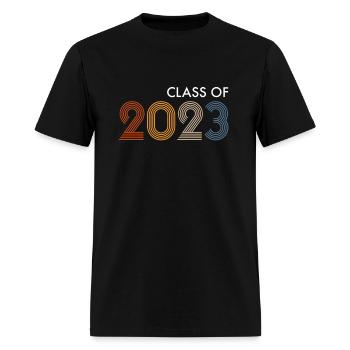 Class Of 2023 High School Senior Graduate - Men's T-Shirt - black - Front - Jose (178cm)