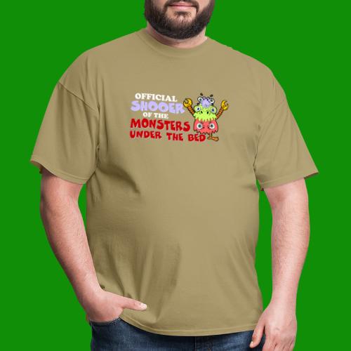 Official Shooer of the Monsters Under the Bed - Men's T-Shirt