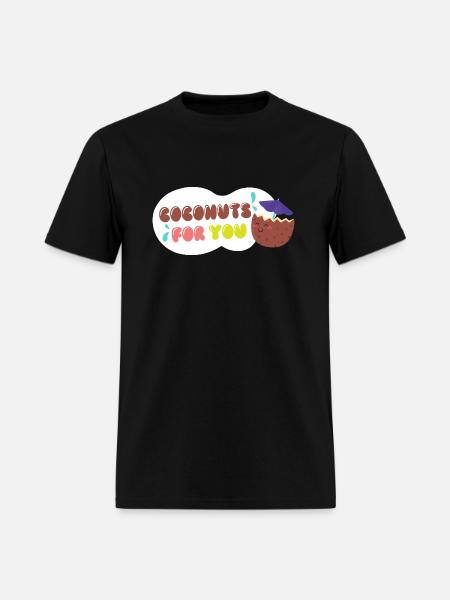 Coconuts For You - Men's T-Shirt - black