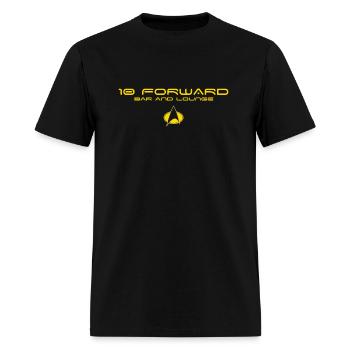 10 Forward Bar And Lounge - Men's T-Shirt - black - Front - Jose (178cm)