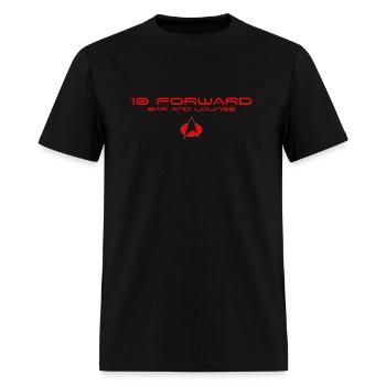 10 Forward Bar And Lounge - Men's T-Shirt - black - Front - Jose (178cm)