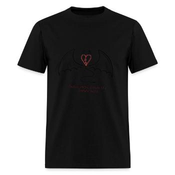 Broken Heart - Men's T-Shirt - black - Front - Jose (178cm)