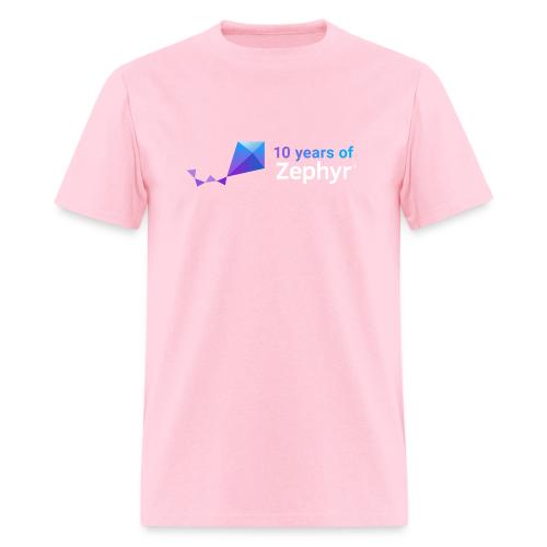 Zephyr 10th Anniversary Horizontal Color Reversed - Men's T-Shirt