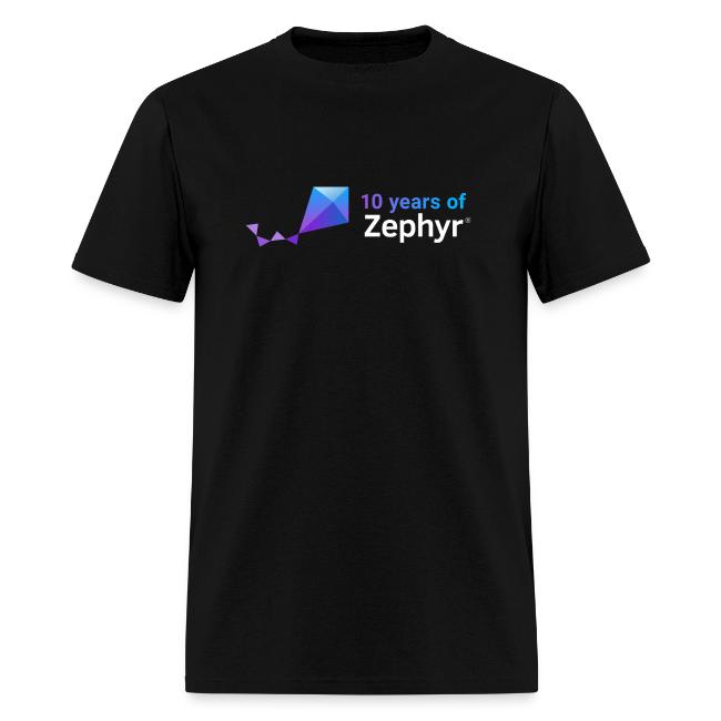 Zephyr 10th Anniversary Horizontal Color Reversed