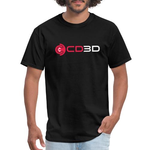CD3D White Front/CinemaDraft Logo Back - Men's T-Shirt