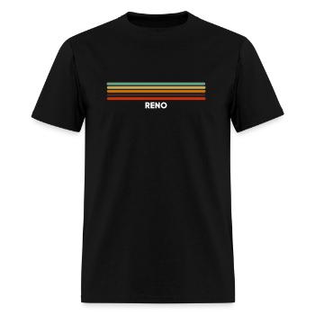 Reno Nevada Nv Us Cities Of America - Men's T-Shirt - black - Front - Jose (178cm)