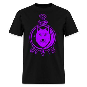 Wolf And Sword - Men's T-Shirt - black - Front - Jose (178cm)