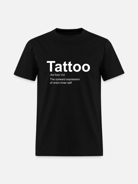 Tattoo Lexicon definition Encyclopedia - Men's T-Shirt - black