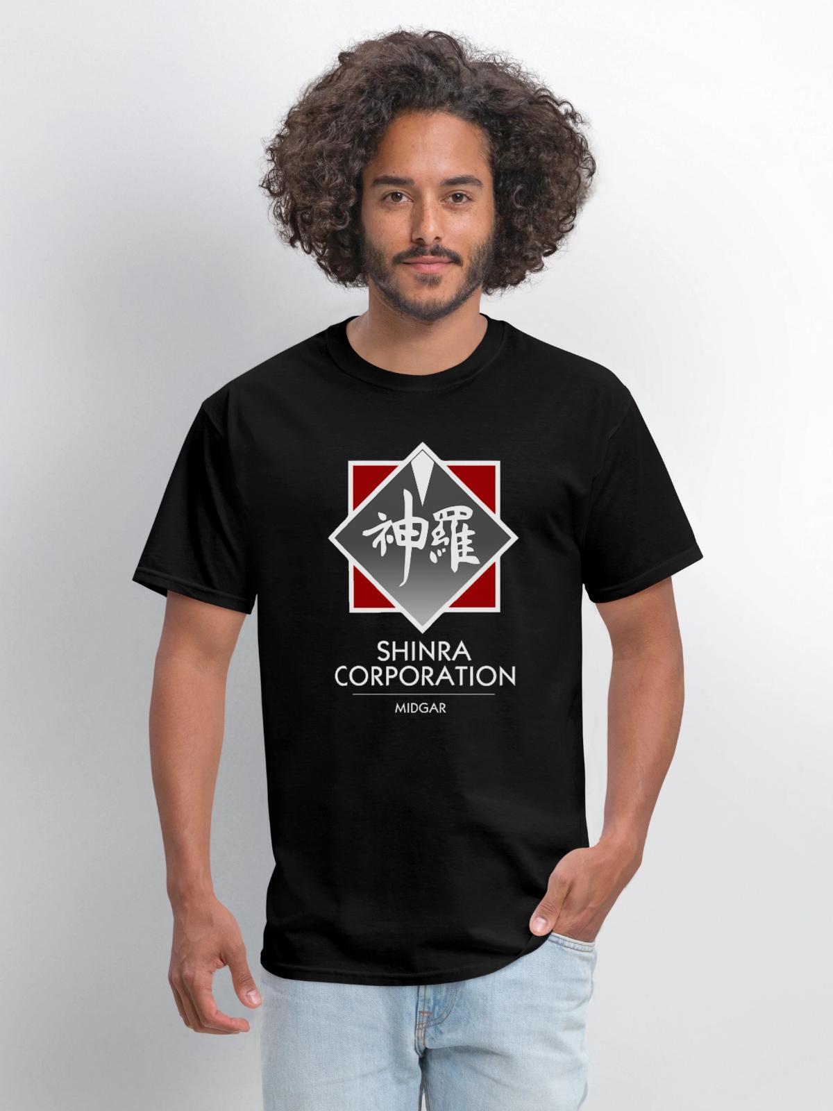 shinra - Men's T-Shirt - black - Front - Jose (178cm)