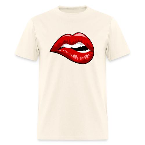 Lip Bite - Men's T-Shirt