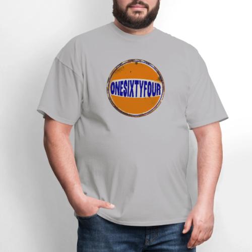 One Sixty Four --vintage auto inspired orange - Men's T-Shirt