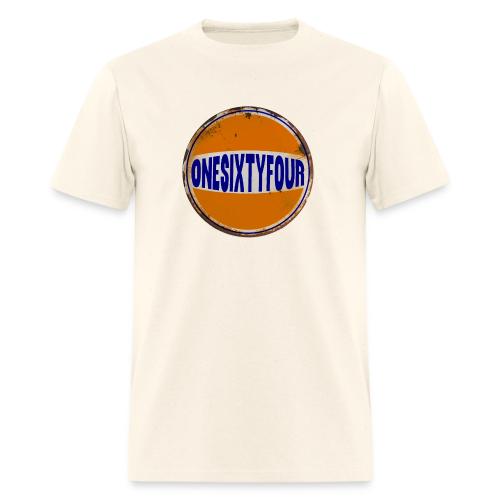 One Sixty Four --vintage auto inspired orange - Men's T-Shirt