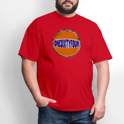 One Sixty Four --vintage auto inspired orange - Men's T-Shirt