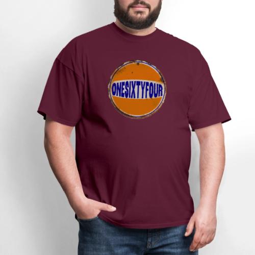 One Sixty Four --vintage auto inspired orange - Men's T-Shirt