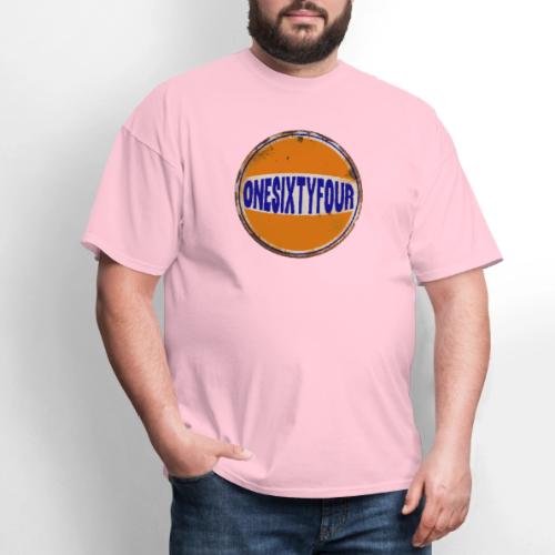 One Sixty Four --vintage auto inspired orange - Men's T-Shirt