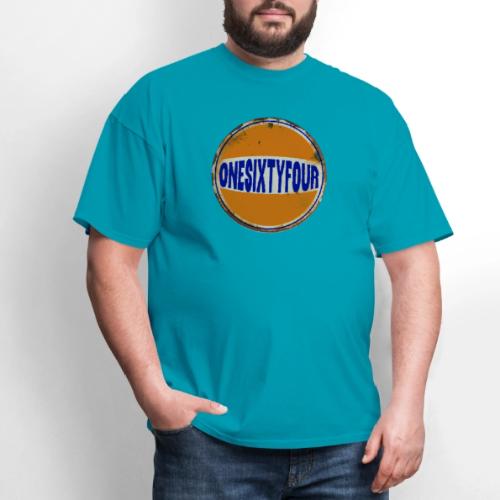 One Sixty Four --vintage auto inspired orange - Men's T-Shirt