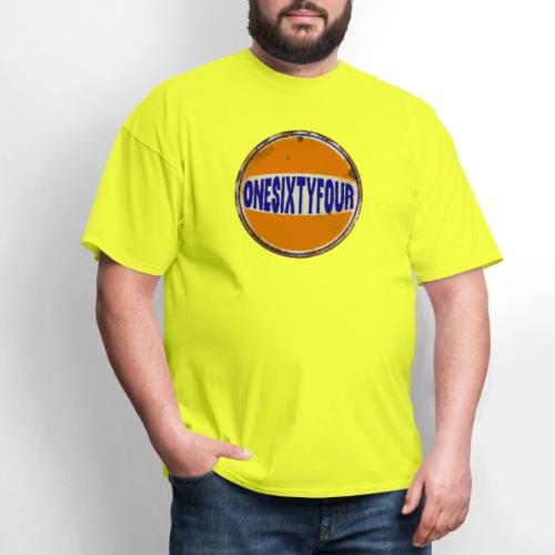 One Sixty Four --vintage auto inspired orange - Men's T-Shirt