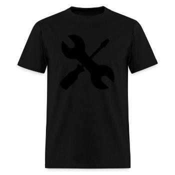 Repair tools - Men's T-Shirt - black - Front - Jose (178cm)