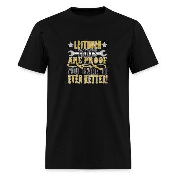 Spare parts - Men's T-Shirt - black - Front - Jose (178cm)