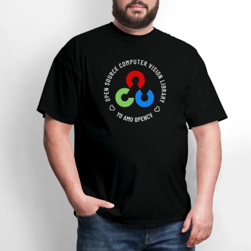 Yo Amo OpenCV (Light Logo) - Men's T-Shirt