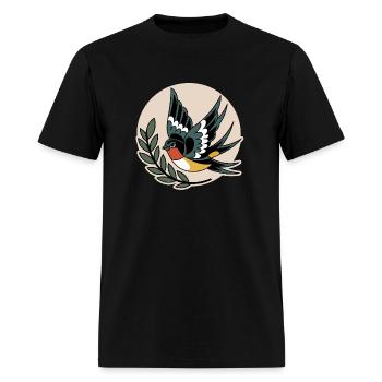 Angry Bird - Men's T-Shirt - black - Front - Jose (178cm)