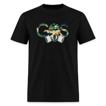 GAS - cicadas edition - Men's T-Shirt - black - Front - Jose (178cm)