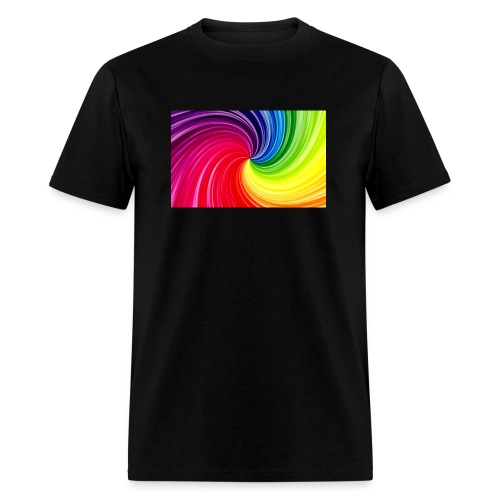 color swirl - tie-dye - Men's T-Shirt