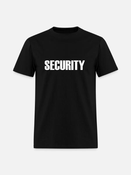 Security - Men's T-Shirt - black
