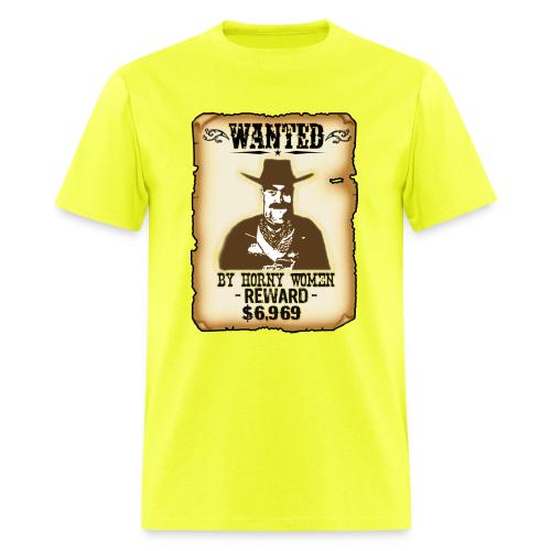 Cowboy Ox-Mad Wanted Poster! - Men's T-Shirt