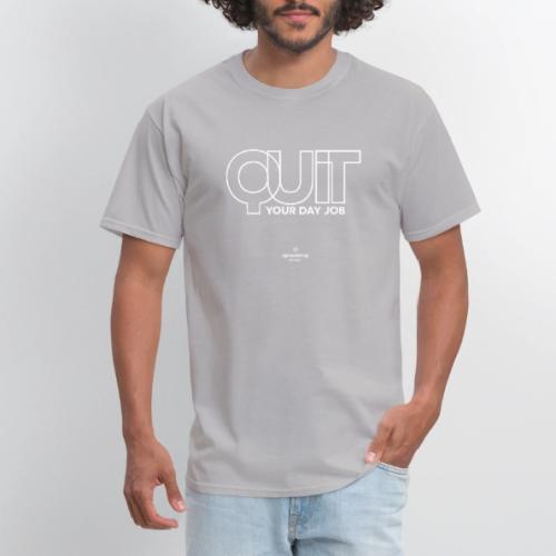 Quit in white - Men's T-Shirt