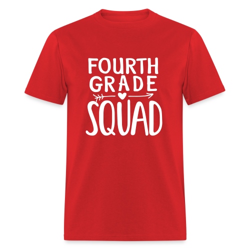 Fourth Grade Squad Teacher Team T-Shirts - Men's T-Shirt