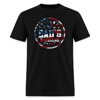 Original Dads BBQ/Original Dads Backyard/Grilling - Men's T-Shirt - black - Front - Jose (178cm)