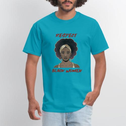 Respect Black Women - Men's T-Shirt