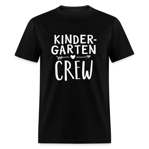 Kindergarten Crew Heart Arrow Teacher T-Shirts - Men's T-Shirt
