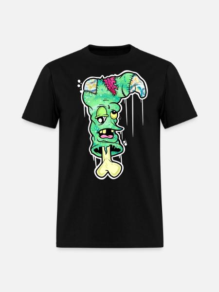 Zombie Sock - Men's T-Shirt - black