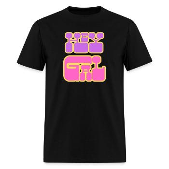 hey gal - Men's T-Shirt - black - Front - Jose (178cm)