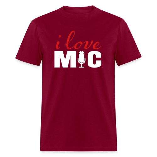 I love Mic T-Shirt - Men's T-Shirt