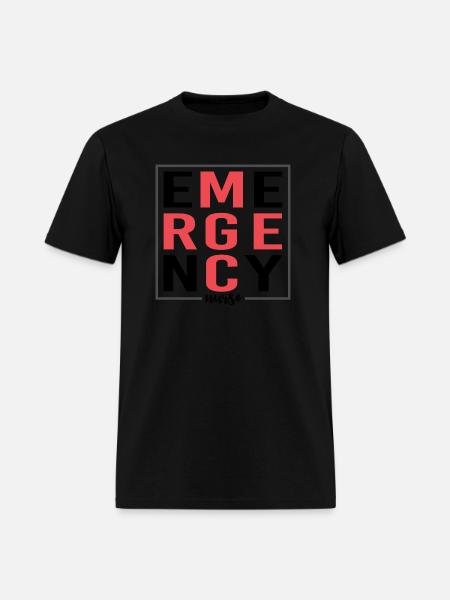 Emergency Nurse - Men's T-Shirt - black