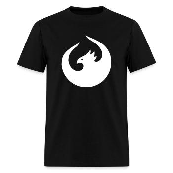 UI5 Phoenix Mono White - Men's T-Shirt - black - Front - Jose (178cm)