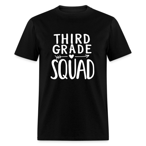 Third Grade Squad Teacher Team T-Shirts - Men's T-Shirt