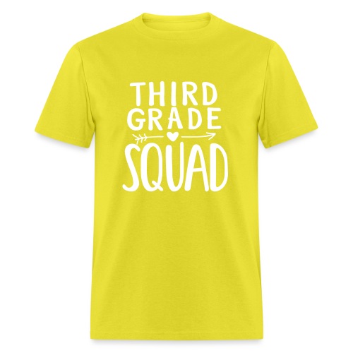 Third Grade Squad Teacher Team T-Shirts - Men's T-Shirt