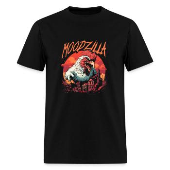 Chicken Hen Cool Funny - Men's T-Shirt - black - Front - Jose (178cm)