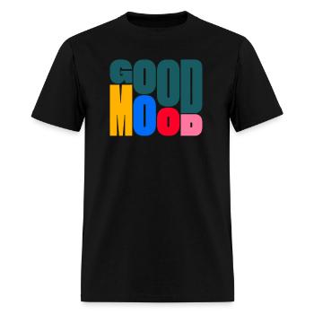 good mood - Men's T-Shirt - black - Front - Jose (178cm)