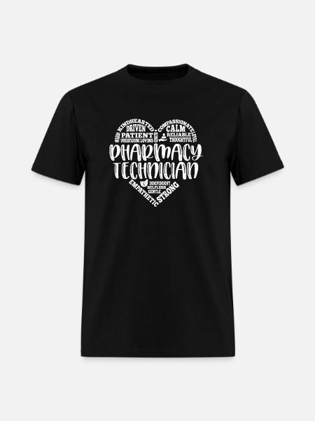 Pharmacy technician, tech, subway art - Men's T-Shirt - black