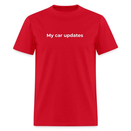 My car updates - Men's T-Shirt