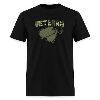 Veteran - Men's T-Shirt - black - Front - Jose (178cm)