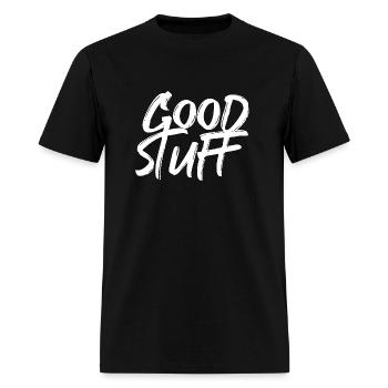Good stuff - Men's T-Shirt - black - Front - Jose (178cm)