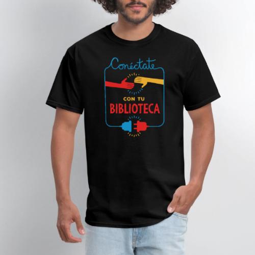Conéctate Con Tu Biblioteca - Men's T-Shirt
