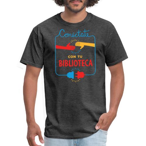 Conéctate Con Tu Biblioteca - Men's T-Shirt